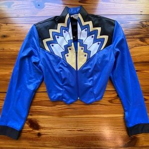 Vintage Crop Jacket. Size Medium